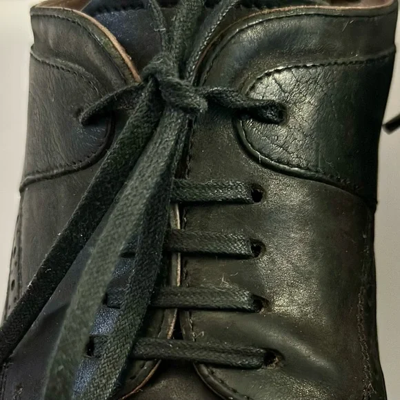 Dolce & Gabbana Black Leather Oxford Shoes